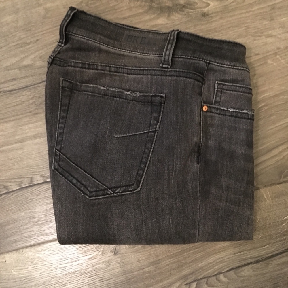 BKE Payton cropped skinny jeans.